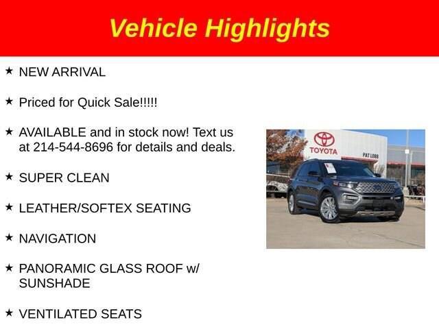 used 2023 Ford Explorer car, priced at $34,408