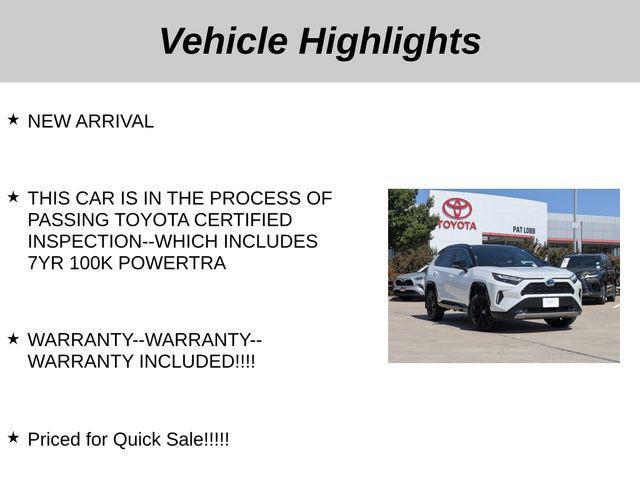 used 2023 Toyota RAV4 Hybrid car, priced at $36,501