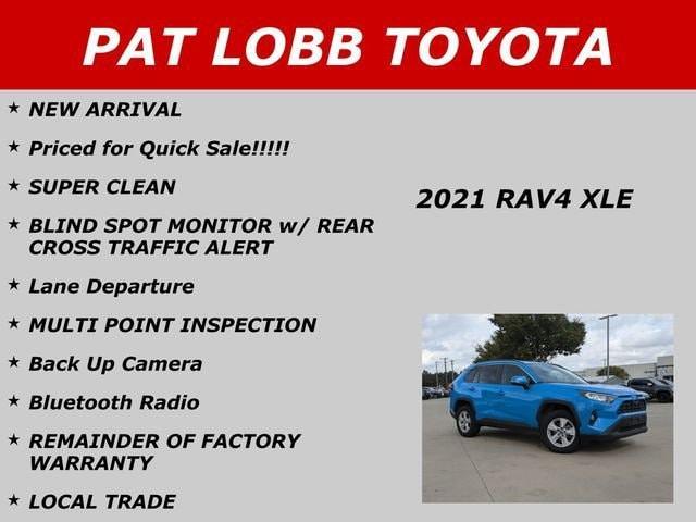 used 2021 Toyota RAV4 car, priced at $25,681