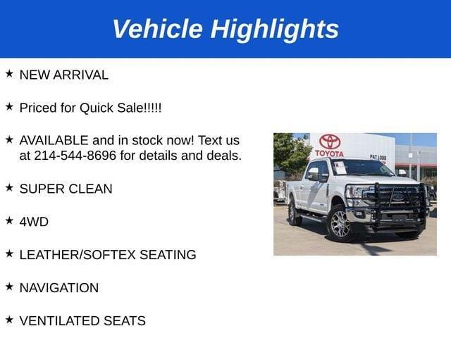 used 2021 Ford F-250 car, priced at $60,483