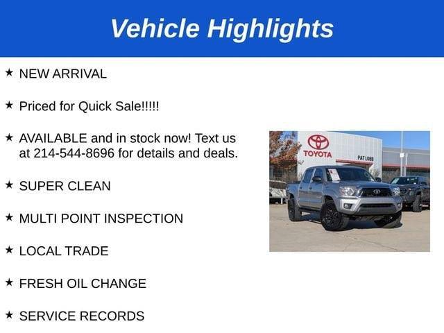 used 2015 Toyota Tacoma car, priced at $21,981