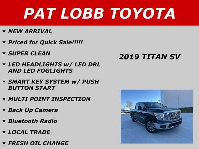 used 2019 Nissan Titan car, priced at $23,559