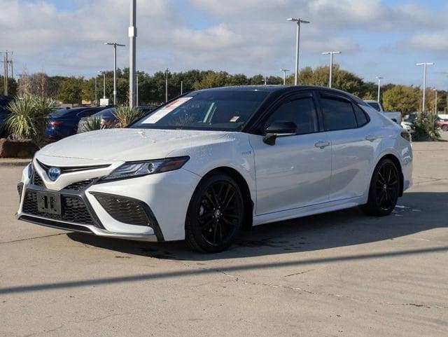 used 2021 Toyota Camry Hybrid car, priced at $30,491