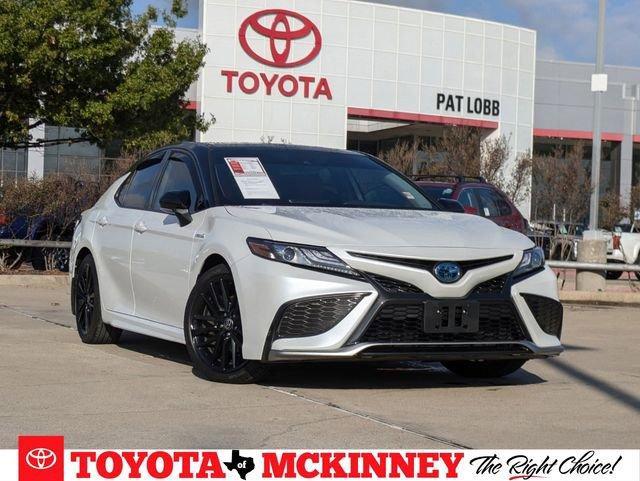 used 2021 Toyota Camry Hybrid car, priced at $30,491