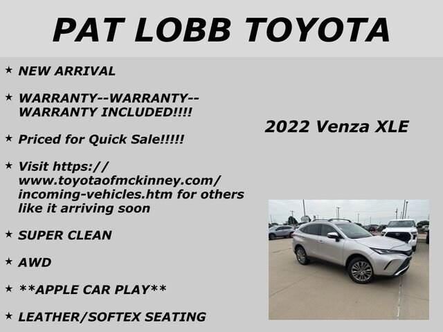 used 2022 Toyota Venza car, priced at $32,986