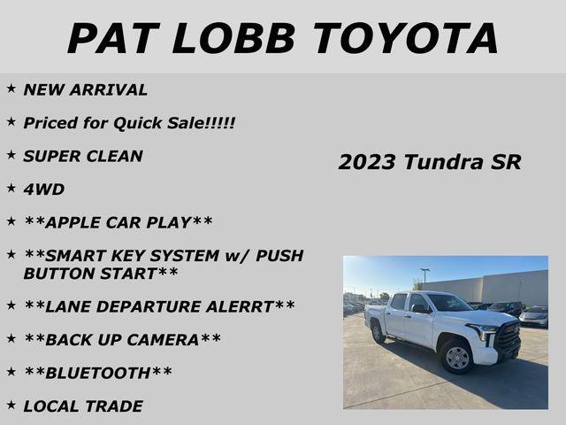 used 2023 Toyota Tundra car, priced at $37,455