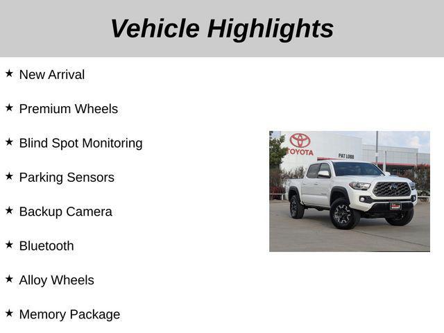 used 2023 Toyota Tacoma car, priced at $31,562