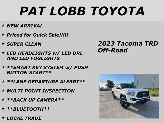 used 2023 Toyota Tacoma car, priced at $33,748