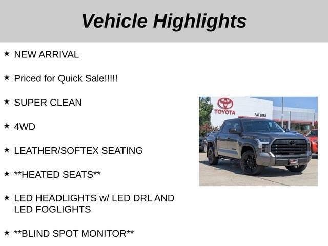 used 2024 Toyota Tundra car, priced at $49,337