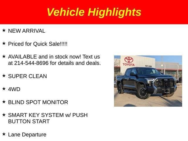 used 2022 Toyota Tundra car, priced at $43,451