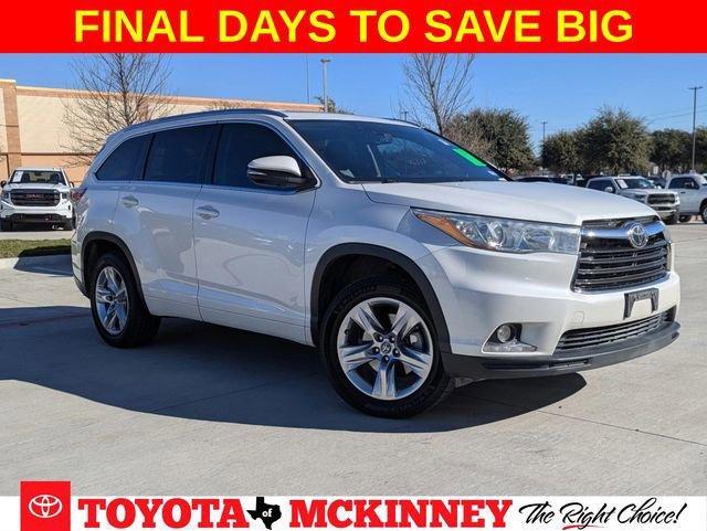 used 2016 Toyota Highlander car, priced at $16,981