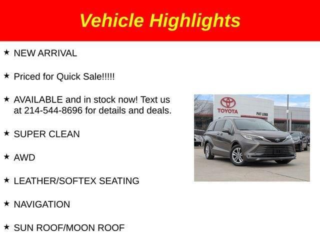 used 2022 Toyota Sienna car, priced at $45,481