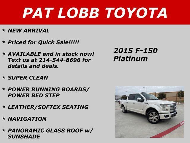 used 2015 Ford F-150 car, priced at $26,471