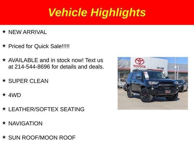 used 2022 Toyota 4Runner car, priced at $51,592