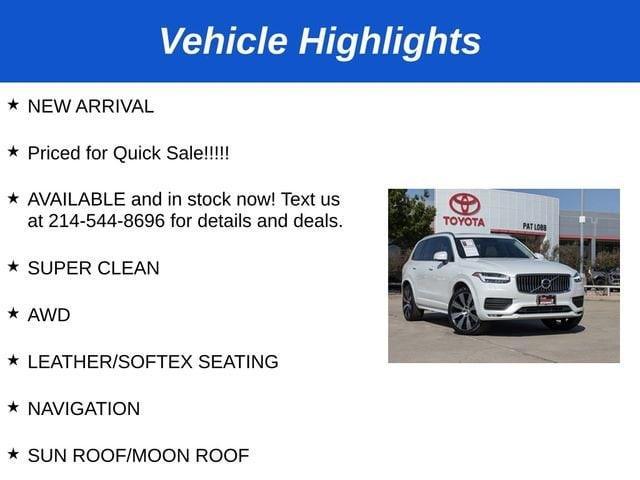 used 2021 Volvo XC90 car, priced at $30,982