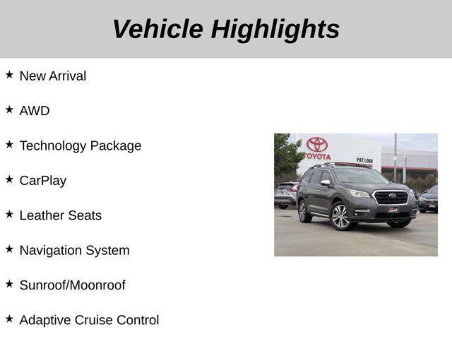 used 2022 Subaru Ascent car, priced at $24,281