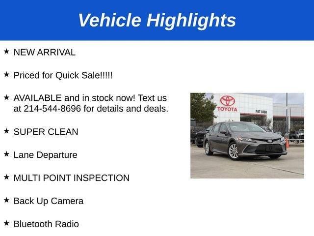 used 2024 Toyota Camry car, priced at $23,981