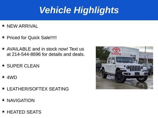 used 2022 Jeep Gladiator car, priced at $36,481