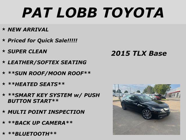 used 2015 Acura TLX car, priced at $16,151