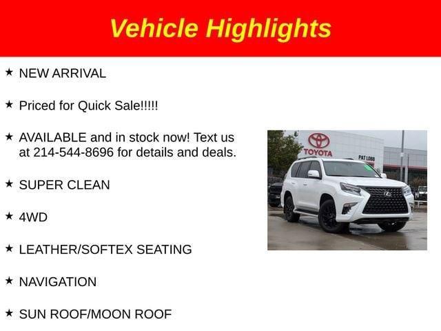 used 2023 Lexus GX 460 car, priced at $60,383