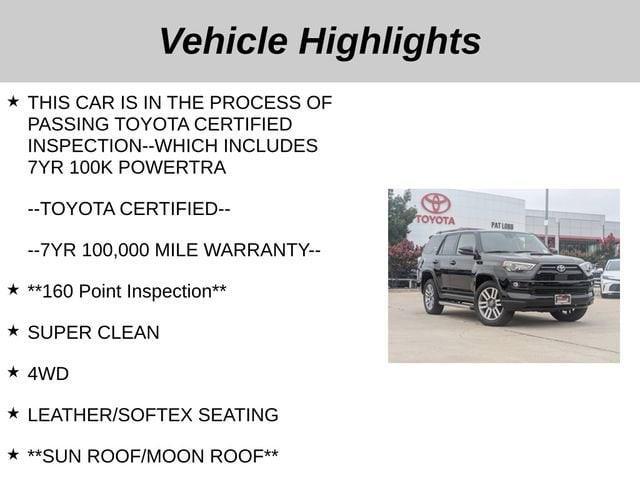 used 2023 Toyota 4Runner car, priced at $45,988