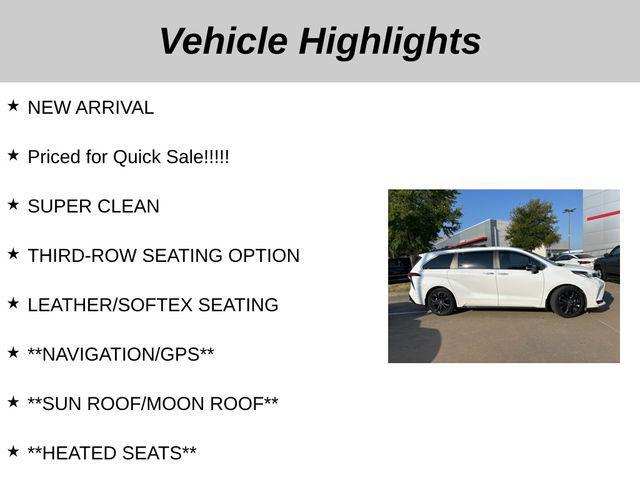 used 2024 Toyota Sienna car, priced at $46,853