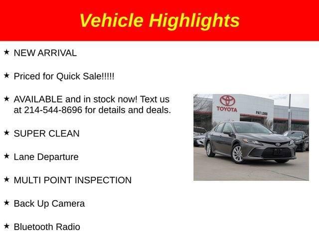 used 2024 Toyota Camry car, priced at $23,891