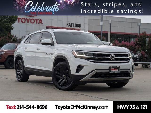 used 2021 Volkswagen Atlas Cross Sport car, priced at $23,573
