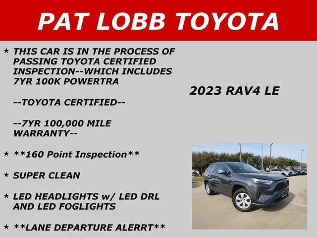 used 2023 Toyota RAV4 car, priced at $29,981