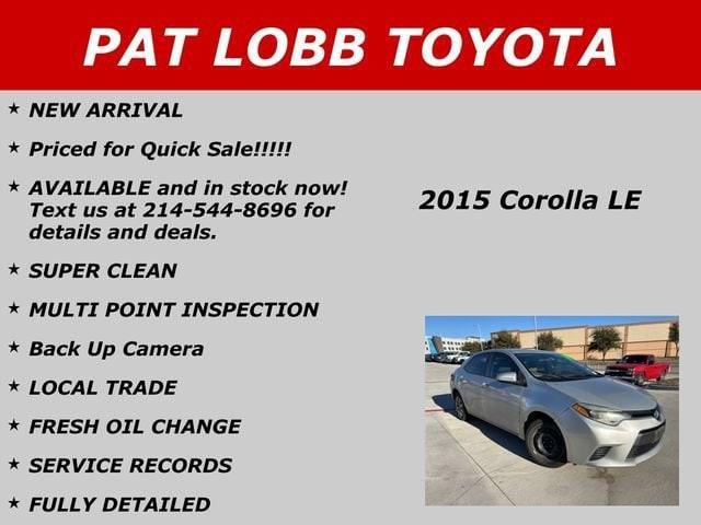 used 2015 Toyota Corolla car, priced at $15,421