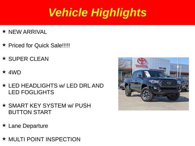 used 2022 Toyota Tacoma car, priced at $37,425