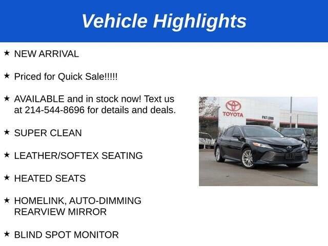 used 2020 Toyota Camry Hybrid car, priced at $27,481