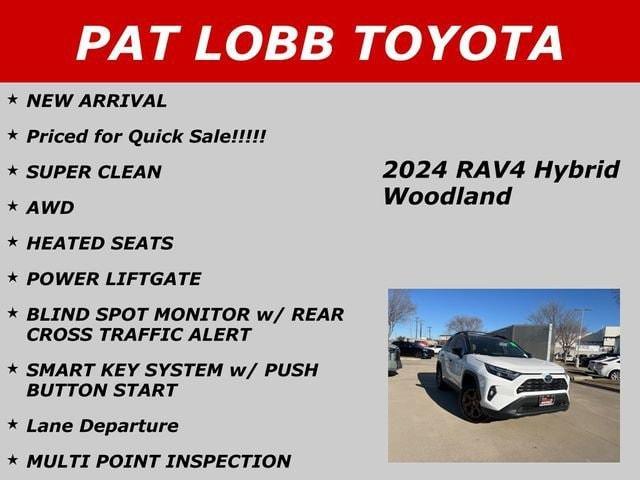 used 2024 Toyota RAV4 Hybrid car, priced at $39,784