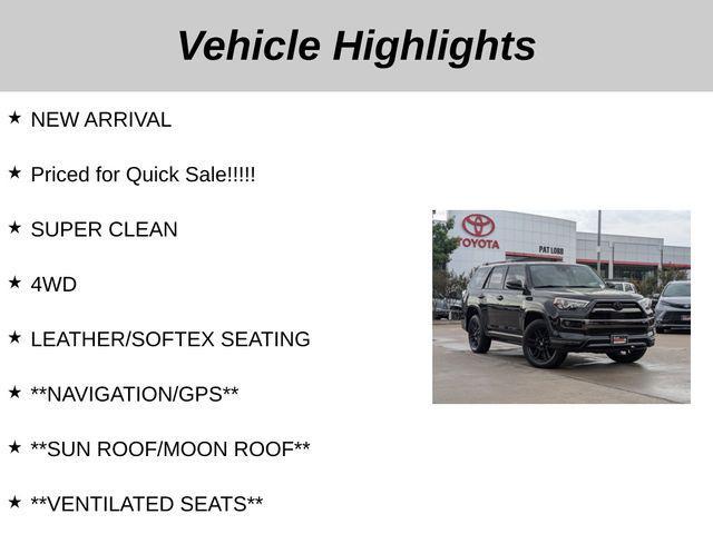 used 2020 Toyota 4Runner car, priced at $44,126