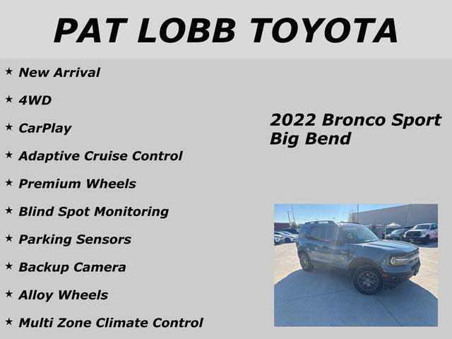 used 2022 Ford Bronco Sport car, priced at $19,968