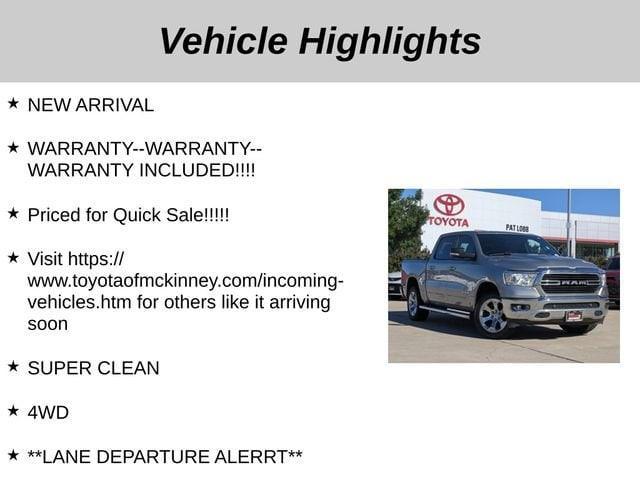 used 2021 Ram 1500 car, priced at $30,495