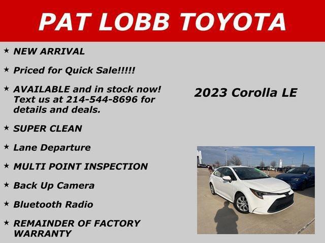 used 2023 Toyota Corolla car, priced at $19,491