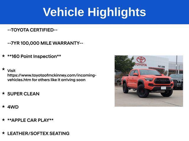used 2023 Toyota Tacoma car, priced at $46,390