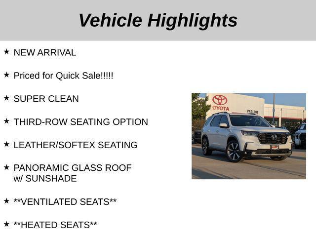 used 2023 Honda Pilot car, priced at $39,854