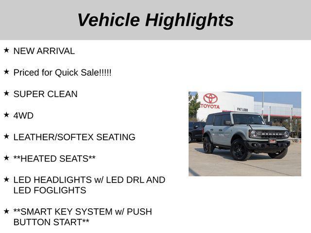 used 2024 Ford Bronco car, priced at $46,500