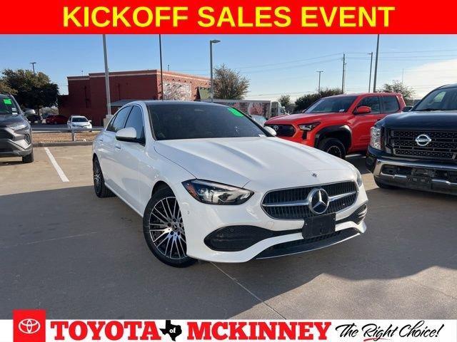 used 2022 Mercedes-Benz C-Class car, priced at $33,901