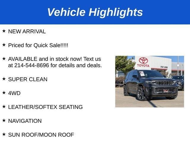 used 2022 Jeep Grand Cherokee L car, priced at $38,483