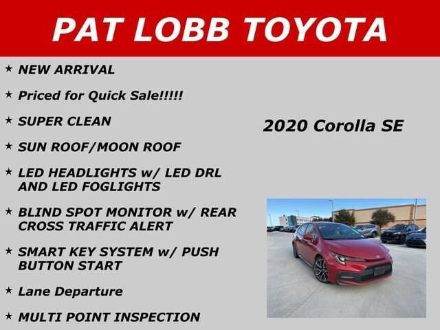 used 2020 Toyota Corolla car, priced at $19,205