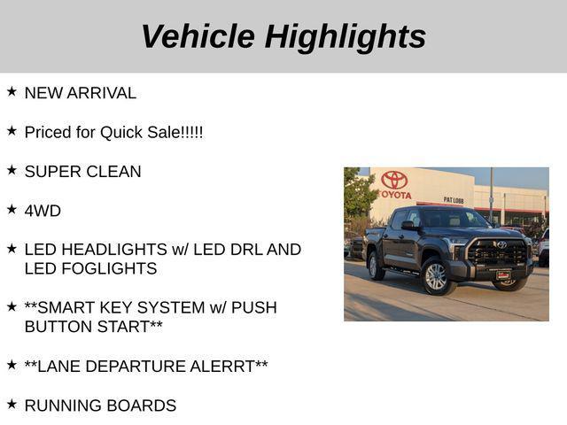 used 2025 Toyota Tundra car, priced at $49,855