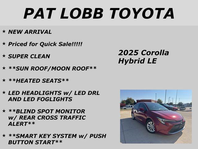 used 2025 Toyota Corolla Hybrid car, priced at $26,600