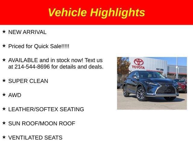 used 2022 Lexus RX 450h car, priced at $47,481