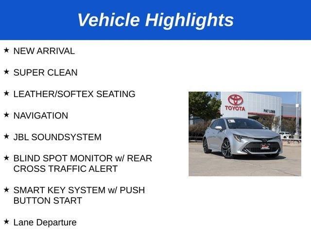 used 2020 Toyota Corolla Hatchback car, priced at $20,982