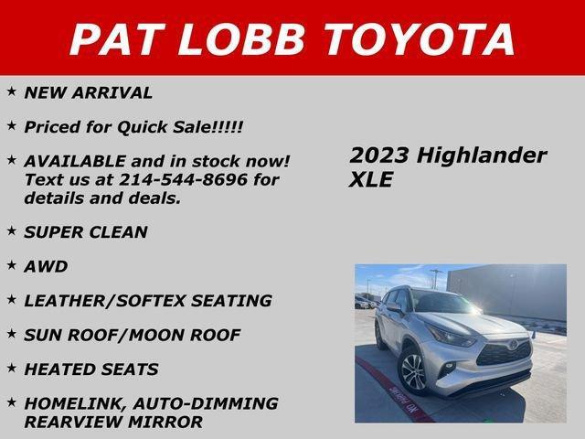 used 2023 Toyota Highlander car, priced at $40,381