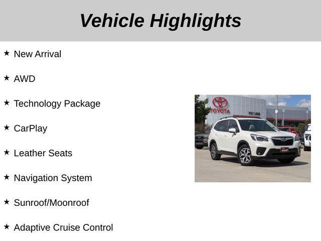 used 2021 Subaru Forester car, priced at $19,941