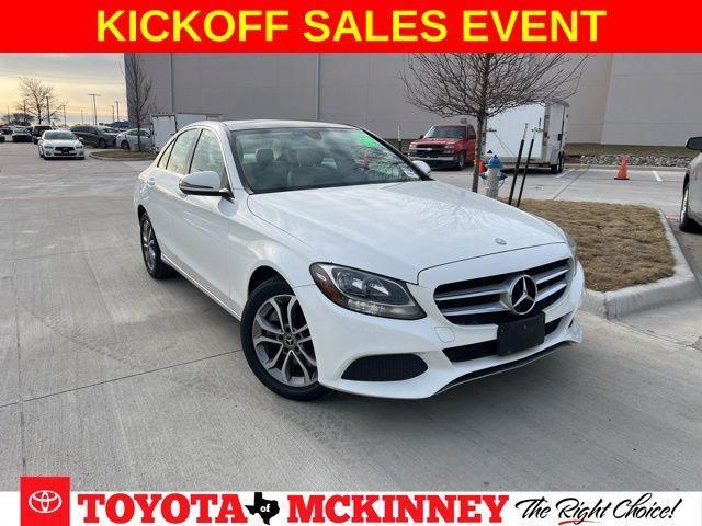 used 2017 Mercedes-Benz C-Class car, priced at $19,481